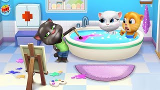 MY TALKING TOM FRIENDS 🐱 ANDROID GAMEPLAY #32 -TALKING TOM AND FRIENDS BY OUTFIT screenshot 5