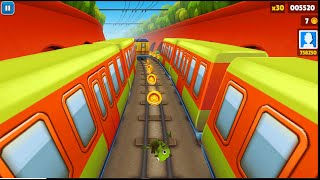Compilation PlayGame Subway Surfers / Subway Surf /2023/ On PC Non Stop 1 Hour HD screenshot 3