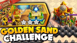 Easily 3 Star Golden Sand and 3-Starry Nights Challenge (Clash of Clans) screenshot 2