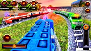 Train Racing Games 3D 2 Player - Railway Station Train Simulator - Android GamePlay #2 screenshot 3