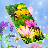 Spring Flowers Live Wallpaper on IndiaGameApk