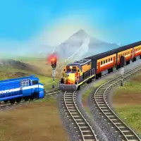 ट्रेन रेसिंग गेम्स 3डी 2प्लेयर on IndiaGameApk