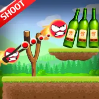 Knock Down Bottles :slingshot on IndiaGameApk