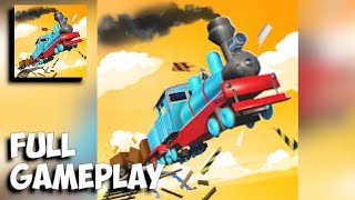 Slingshot Train - Full Gameplay - All Levels 1-9 (Android, iOS) screenshot 5