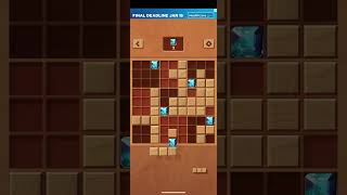 playing Woodoku #games #blocks #woodoku screenshot 4