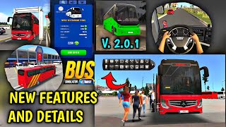 🚚New Features And Details In Bus Simulator Ultimate New Update 2.0.1 🏕 | Bus Gameplay screenshot 1