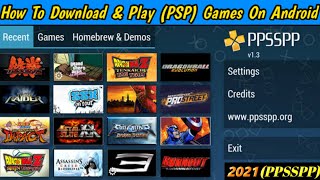 Step by step // How To Download & Play (PPSSPP) Games // On Android Phones //(PSP) Emulator Games . screenshot 3