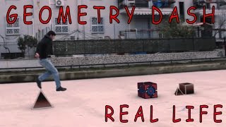 Geometry Dash - Real Life Level screenshot 5