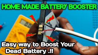 How to Boost Dry cellphone battery || How to revive dead mobile phone battery ||Restart dead battery screenshot 4