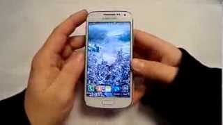 Snowfall Live wallpaper App Review on Samsung Galaxy S4 Mini screenshot 1