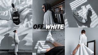 Off White - Lightroom Mobile Presets | White Preset | White Filter | Lr White Preset screenshot 1