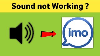 imo Sound Not Working Audio not Working Speaker Volume Problem screenshot 5