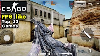 Top 13 Mobile FPS games like CSGO can play Multiplayer FPS Offline & ONLINE FPS game Android iOS screenshot 3