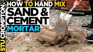 How to Mix Sand and Cement for bricklaying step by step screenshot 4