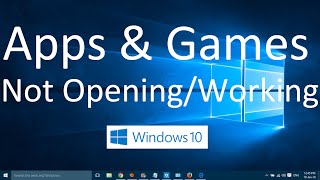 Apps and Games not Opening in Windows 10 (Solved) screenshot 3