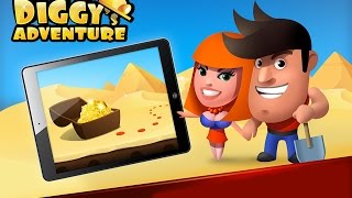 لعبة البحث عن الذهب | Diggy's Adventure | للايفون و الايباد و الاندرويد screenshot 4