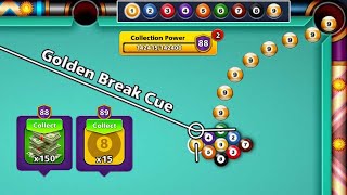 8 ball pool - Golden Break Cue 🤯 150 Cash And 15 Scratcher CCP Level 89 Miami 9 ball pool screenshot 5