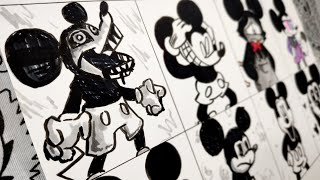 FNF Drawing - Suicide Mouse / Mickey Reanimated / VS Mickey Mouse 3rd / Sunday Night screenshot 1