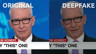 Anderson Cooper, 4K Original/(Deep)Fake Example screenshot 3