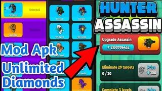 💎💎Hunter Assassin MOD APK(2021)||UNLIMITED Diamonds💎💎💎 hack#hack#hunterassasianhack#modapk#foryou screenshot 4