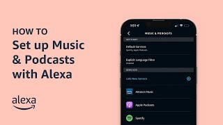 How To Set up Music & Podcasts with Alexa | Amazon Echo screenshot 2