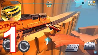 Stunt Car Extreme - Gameplay Walkthrough Part 1 All Levels 1-8 (Android, iOS) screenshot 2