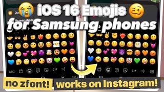 Get iOS 16 Emojis on Samsung Devices NO ZFont needed! screenshot 3