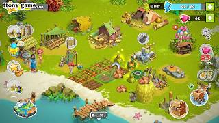 모바일 농장게임 패밀리 아일랜드- 상인, 농사, 식사하기 플레이 영상 screenshot 3