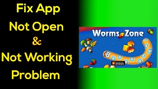 How to Fix Worms Zone io App Not Working / "Worms Zone io" Not Open Problem in Android & Ios screenshot 3