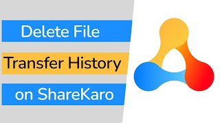 How to Delete File Transfer History on ShareKaro App? screenshot 2
