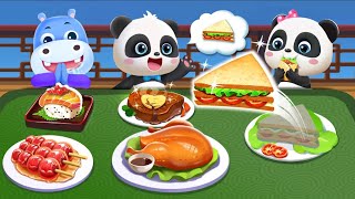 아기 팬더: 스타 레스토랑 - 전통 레스토랑 음식을 즐기고 배워보세요 - 베이비버스 게임 screenshot 2