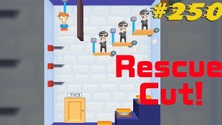 RESCUE CUT ALL STAGES 250 - RESCUE CUT ALL LEVELS 250 GAMEPLAY screenshot 4