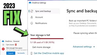 Fix OneDrive Storage Full in 2024 | OneDrive Not Enough FREE Space screenshot 2