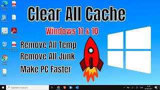 How to Clear ALL CACHE & JUNK From Windows 11 & Windows 10 (Easy Way) screenshot 1