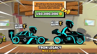 Hill Climb Racing 2 - Epic TRON LEGACY Vehicles😍 (Gameplay) screenshot 5