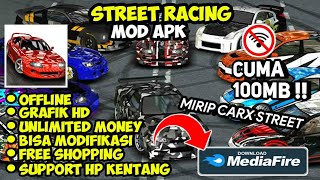 STREET RACING||Review Street Racing Mod Apk Offline Dan Grafik HD !! screenshot 4
