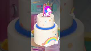 Ready my first fresh cake.// Sweet Escapes : Build A Bakery #game #viral #short screenshot 3