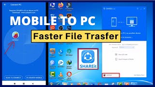 How to Use Shareit on Laptop - Shareit Mobile to PC Connect to Transfer Files Easily 2024 screenshot 5