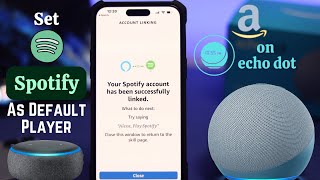 How to Connect Spotify to Amazon Echo Alexa! [Setup as Default Music Player] screenshot 3
