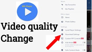 How to Mx player video quality Change/MX player video quality Change kaise kare in hindi #Mxplayer screenshot 4