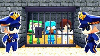 Miniworld NOOB vs PRO vs GOD：PRISON CHALLENGE in Miniworld！Animation screenshot 4