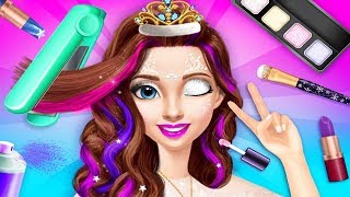 Fun Girl Care Kids Game -   Princess Gloria Makeup Salon - Frozen Beauty Makeover Games For Girls screenshot 2