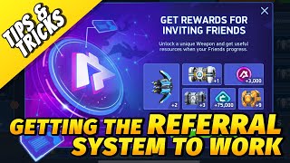 Tips & Tricks - New Referral System and How to Use it | Mech Arena screenshot 1