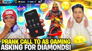 Prank Call On As Gaming Asking 1Million Diamonds & iPhone 12 Pro Max screenshot 4