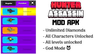 Download Hunter Assassin MOD APK [EVERYTHING UNLOCKED] - v1.6 | Gode mode and all skins unlocked MOD screenshot 3