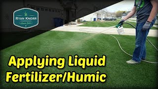 First Liquid Fertilizer and Humic Application | Simple Lawn Solutions screenshot 4