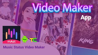 mAst - Music Status Video Maker app screenshot 2