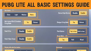 Pubg Mobile Lite All Basic Settings Guide In Hindi | All Settings Tips And Tricks | Official Mayank screenshot 3