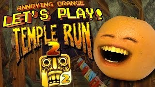 Annoying Orange Let's Play Temple Run 2! screenshot 5