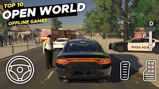 TOP 20 New Offline Open World Car Games for Android & iOS 2024 Part 1 • Best Roleplay Games screenshot 3